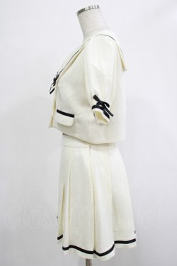 画像2: Honey Cinnamon / ポイントリボンセーラーセットアップ Free オフ/ブラック H-25-12-04-027-LO-OP-NS-ZH