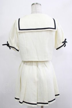 画像3: Honey Cinnamon / ポイントリボンセーラーセットアップ Free オフ/ブラック H-25-12-04-027-LO-OP-NS-ZH