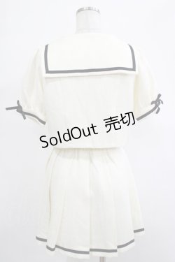 画像3: Honey Cinnamon / ポイントリボンセーラーセットアップ Free オフ/ブラック H-25-12-04-027-LO-OP-NS-ZH