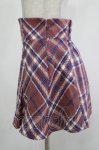 画像2: evelyn / チェックボックススカート Free ピンク H-25-12-04-028-LO-SK-NS-ZH (2)