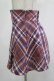 画像2: evelyn / チェックボックススカート Free ピンク H-25-12-04-028-LO-SK-NS-ZH (2)