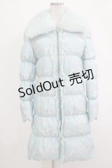 JESUS DIAMANTE / ベルサイユダウンTHREESUTAR 38 バロックangel柄babyブルー×ブルーラビット H-25-12-04-030-JE-CO-NS-ZH