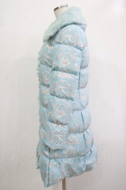画像2: JESUS DIAMANTE / ベルサイユダウンTHREESUTAR 38 バロックangel柄babyブルー×ブルーラビット H-25-12-04-030-JE-CO-NS-ZH