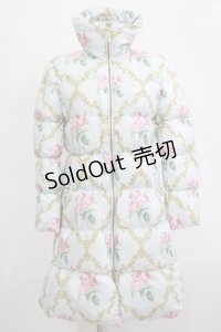 JESUS DIAMANTE / ベルサイユダウンコート 38 ベルサイユローズサックス H-25-12-04-032-JE-CO-NS-ZH