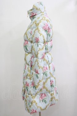 画像2: JESUS DIAMANTE / ベルサイユダウンコート 38 ベルサイユローズサックス H-25-12-04-032-JE-CO-NS-ZH