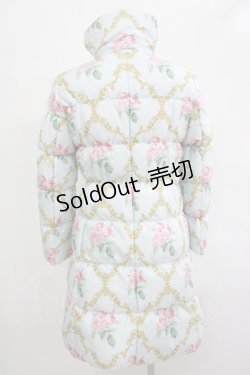 画像3: JESUS DIAMANTE / ベルサイユダウンコート 38 ベルサイユローズサックス H-25-12-04-032-JE-CO-NS-ZH