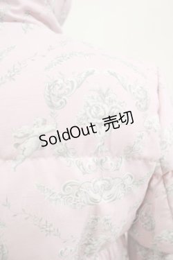 画像4: JESUS DIAMANTE / ベルサイユダウンTHREESUTAR 38 バロックangel柄babyピンク×ピンクラビット H-25-12-04-033-JE-CO-NS-ZH