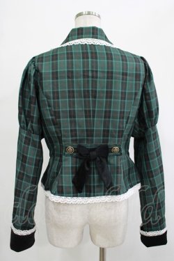 画像3: Eri Aino's collaboration / シャーロットの水曜日 ジャケット L グリーン H-25-12-04-035-PU-JA-NS-ZH