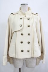 ALICE and the PIRATES / ケープ風ショートコート Free オフ白 H-25-12-04-038-PA-JA-NS-ZH