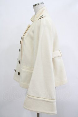 画像2: ALICE and the PIRATES / ケープ風ショートコート Free オフ白 H-25-12-04-038-PA-JA-NS-ZH