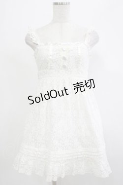 画像1: LIZ LISA / レースワンピース Free ホワイト H-25-12-04-045-LO-OP-NS-ZH