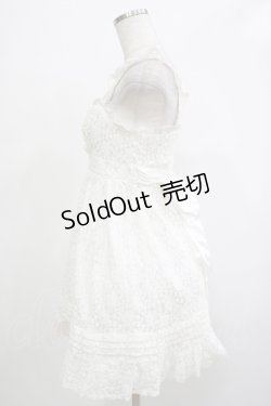 画像2: LIZ LISA / レースワンピース Free ホワイト H-25-12-04-045-LO-OP-NS-ZH