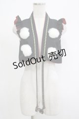 ALICE and the PIRATES / 天狗のポンポンベスト Free ブラック H-25-12-04-047-PA-TO-NS-ZH