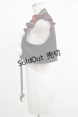 画像2: ALICE and the PIRATES / 天狗のポンポンベスト Free ブラック H-25-12-04-047-PA-TO-NS-ZH