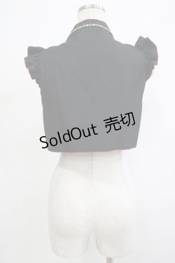 画像3: ALICE and the PIRATES / 天狗のポンポンベスト Free ブラック H-25-12-04-047-PA-TO-NS-ZH