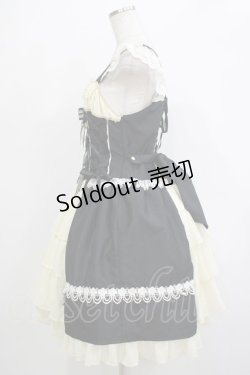 画像2: BABY,THE STARS SHINE BRIGHT / ミカエルの祝福ジャンパースカート Free ブラック H-25-12-04-005-BA-OP-NS-ZH