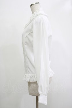 画像2: 梦焚世（海外ロリータブランド） / フリルブラウス M ホワイト H-25-12-04-050-PU-BL-NS-ZH