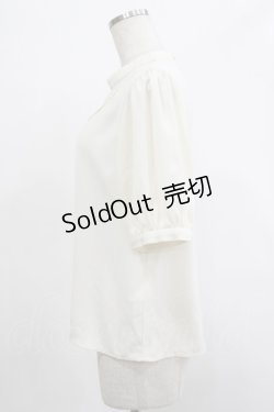 画像2: an another angelus / ローズ刺繍ブラウス Free オフ H-25-12-04-054-CA-BL-NS-ZH