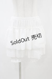 m petit by misako / ドロワーズセット L~LL ホワイト/ブラック H-25-12-04-1034-LO-PA-NS-ZH