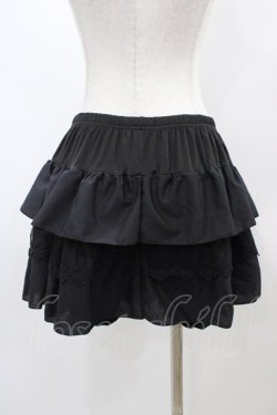 画像4: m petit by misako / ドロワーズセット L~LL ホワイト/ブラック H-25-12-04-1034-LO-PA-NS-ZH