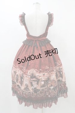 画像2: ALICE and the PIRATES / 悪魔城の夜柄ジャンパースカートII Free  H-25-12-04-1039-PA-OP-NS-ZH