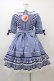 画像2: BABY,THE STARS SHINE BRIGHT / Milky Gingham Dollワンピース Free ブルー H-25-12-04-1040-BA-OP-NS-ZH (2)
