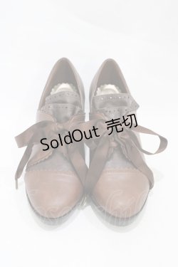 画像1: ALICE and the PIRATES / クリストファーシューズ L/約24cm〜24.5cm ブラウン H-25-12-04-1004-PA-SH-NS-ZH