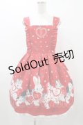 Ms LUTRA / "RED Heart dolls" Dress Free レッド H-25-12-04-1043-0-OP-NS-ZH