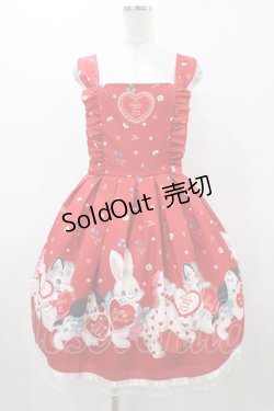 画像1: Ms LUTRA / "RED Heart dolls" Dress Free レッド H-25-12-04-1043-0-OP-NS-ZH