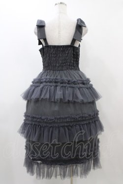 画像2: FLC / チュールワンピース M グレー H-25-12-04-1046-0-OP-NS-ZH