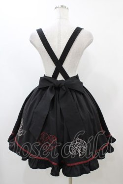 画像2: Amavel / トランプ刺繍サス付スカート Free ブラック H-25-12-04-1048-CA-SK-NS-ZH