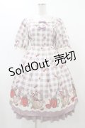 axes femme Kawaii / ベリーズピクニックワンピース M ラベンダー H-25-12-04-1049-AX-OP-NS-ZH