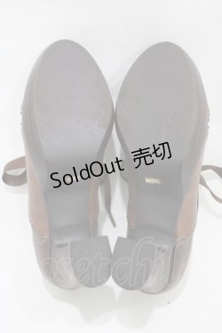 画像3: ALICE and the PIRATES / クリストファーシューズ L/約24cm〜24.5cm ブラウン H-25-12-04-1004-PA-SH-NS-ZH