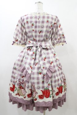 画像2: axes femme kawaii / ベリーズピクニックワンピース M ラベンダー H-25-12-04-1049-AX-OP-NS-ZH