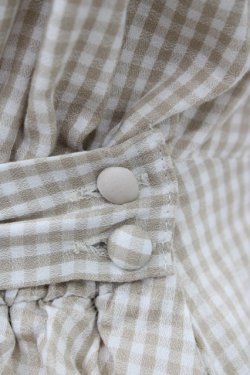 画像3: Amavel / ギンガムチェックセーラーワンピース Free アイボリー H-25-12-04-1051-CA-OP-NS-ZH