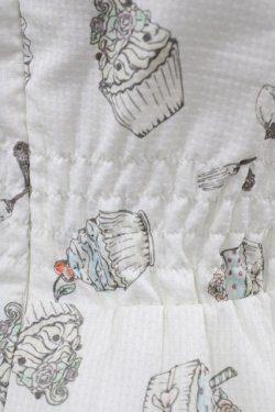 画像3: Secret Honey / スウィーツ柄ワンピース Free オフ H-25-12-04-1052-CA-OP-NS-ZH