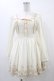 画像1: LIZ LISA / トゥーシューズ刺繍ワンピース Free オフホワイト H-25-12-04-1054-LO-OP-NS-ZH (1)