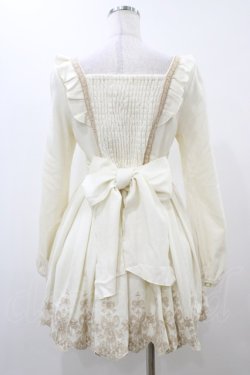 画像2: LIZ LISA / トゥーシューズ刺繍ワンピース Free オフホワイト H-25-12-04-1054-LO-OP-NS-ZH