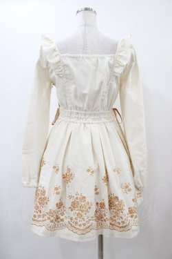 画像2: LIZ LISA / フロッキ‐プリントワンピース Free オフ/ブラウン H-25-12-04-1055-LO-OP-NS-ZH