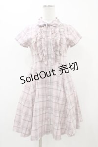 Fi.n.t / チェックワンピース Free ピンク H-25-12-04-1058-CA-OP-NS-ZH