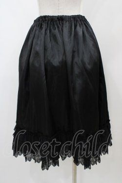 画像2: ALICE and the PIRATES / フリルレースペチコート Free ブラック H-25-12-04-1059-PA-SK-NS-ZH