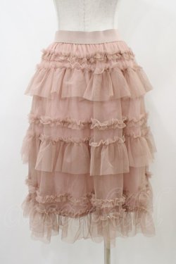 画像2: FLC / 星名桜子 チュールスカート S ピンク H-25-12-04-1060-0-SK-NS-ZH
