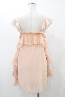 画像2: Bon21Hiz / オフショルシフォントップス L ピンク H-25-12-04-1061-0-TO-NS-ZH