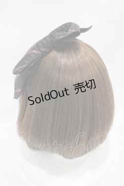 画像2: ALICE and the PIRATES / The Wizarding platform〜蒸気機関と霧の街の幻〜柄カチューシャ  ブラック H-25-12-04-1008-PA-AC-NS-ZH