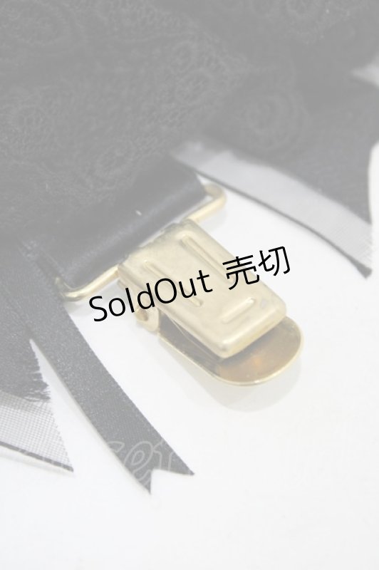 画像3: ALICE and the PIRATES / レナの靴下留め  ブラック H-25-12-04-1011-PA-ZA-NS-ZH (3)