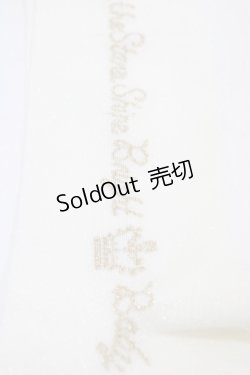 画像2: BABY,THE STARS SHINE BRIGHT / キラキラBABYロゴオーバーニーソックス  オフ/ゴールド H-25-12-04-1018-BA-ZA-NS-ZH
