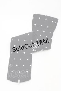 Angelic Pretty / Lovely Dotオーバーニー  ブラック H-25-12-04-1020-AP-ZA-NS-ZH