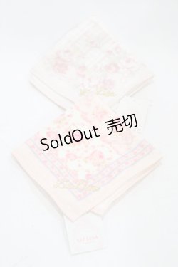 画像1: LIZ LISA / タオルハンカチセット  ピンク H-25-12-04-1021-LO-ZA-NS-ZH