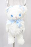 画像3: BABY,THE STARS SHINE BRIGHT / 札幌店限定ゆきふるまちのしろくみゃちゃんポシェット  オフ白 H-25-12-04-1024-BA-BG-NS-ZH (3)