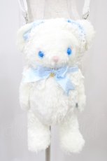 画像3: BABY,THE STARS SHINE BRIGHT / 札幌店限定ゆきふるまちのしろくみゃちゃんポシェット  オフ白 H-25-12-04-1024-BA-BG-NS-ZH (3)